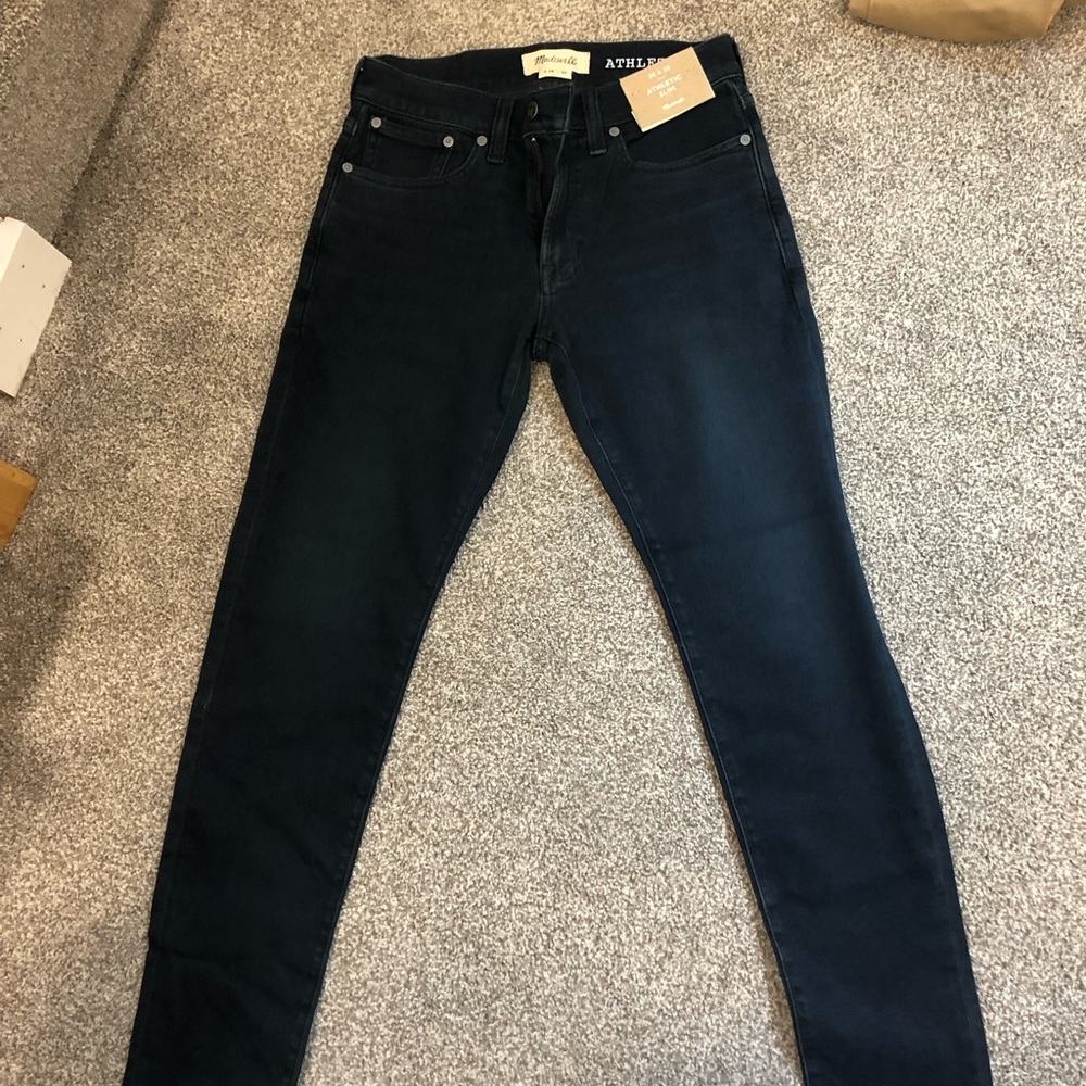 Madewell athletic slim jeans